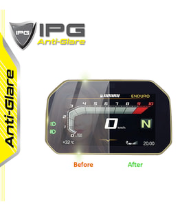 B mw 2018-2024 R-1250 Gs Motor Dashboard 6.5 Inch Için Ipg Anti-Glare (Mat) Ekran Koruyucu
