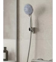 Çok Fonksiyonlu 4 Kademeli El Duşu Seti Spiral Hortumlu Banyo Duş Başlığı
