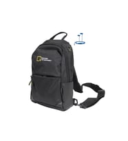 M 1005 Mega Bag Unisex Göğüs Çapraz Çanta, Body Bag (Siyah)
