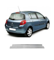 R. Clio 3 HB Krom Cam Çıtası Tk 2006-2011 Arası Paslanmaz Çelik