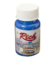 Rich Opak Kumaş Boyası 50 cc. 3006 MAVİ 