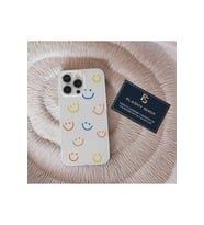 Samsung Galaxy A32 Uyumlu Gülücük Desenli Şeffaf Kılıf