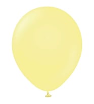 Balon Düz 12inc(jojo Balloons)makaron Sarı Vanilya 100'lü-