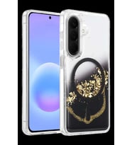 Onegif Galaxy A56 Lotus Simli Magsafe Kapak - Siyah