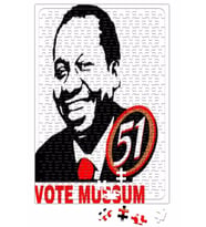 Vote Mussum Puzzle 240 Parça Yapboz