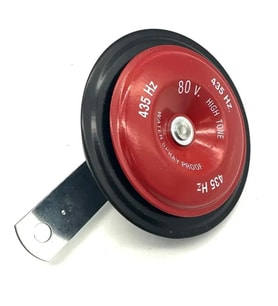 Özel Elektrikli Ağır Hizmet Tipi Araçlar için 80 Volt Su Geçirmez (435 Hz) Tiz Korna