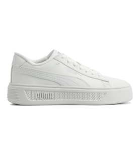 Puma 406175 Smash Platform V3 TDP Spor Ayakkabı Beyaz