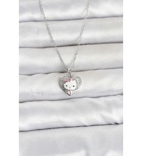316L Çelik Zincir Gümüş Renk Kitty Model Kolye TJ-BKO11066