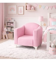 Soft Pembe Puantiyeli Çocuk Koltuğu (Pudra Pembe)