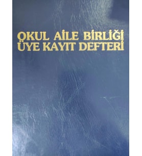 OKUL AİLE BİRLİĞİ ÜYE KAYIT DEFTERİ - YENİ AY