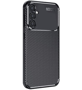 Newface Samsung Galaxy A26 Kılıf Auto Focus Karbon Kapak - Siyah