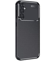 Newface Samsung Galaxy A26 Kılıf Auto Focus Karbon Kapak - Siyah