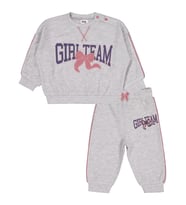 Civil Baby Gırl Team Fiyonk 6-18 Ay Takım - Gri