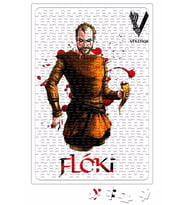 Vikings Floki Black Puzzle 240 Parça Yapboz