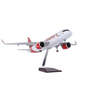 HEDİYELİK-MAKET UÇAKLAR-AVIANCA-ÖLÇEK : ÖLÇEK : 1:80 47 CM-JA320NEOAVIANCA