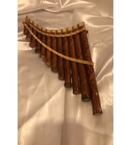 Meditasyon Yoga Çanı Feng Shui Ahşap Pan Flüt, Bambu Panflüt, Müzik Aleti, Dekorasyon, Hediye