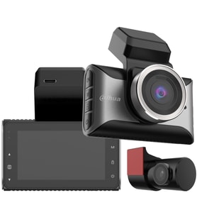Dahua DAE-HC5710WV-S10 Çift Kameralı S10 Dash Camera 4K Araç İçi Kamera GPS Dahili Wi-Fi G-Sensör
