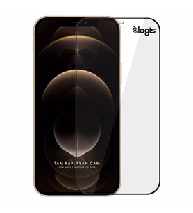 Apple iPhone 12 (6.1'') Tam Kaplayan 5d Ekran Koruyucu Cam