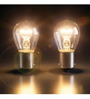 OSRAM 21/4W 12V Çapraz Tırnak Fren ve Park Lambası Ampulü Çift Duy 1 Adet Standart Gün Işığı