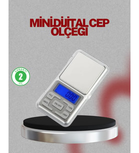 Mavi Işıklı Lcd Ekranlı Hassas Tartı Terazisi