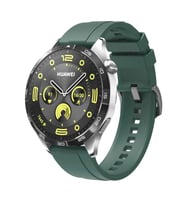 Lexroo Huawei GT4 41mm KRD-95 22mm Silikon Kordon - Koyu Yeşil