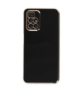 Xiaomi Redmi 10 2022 Kılıf Volet Silikon - Siyah