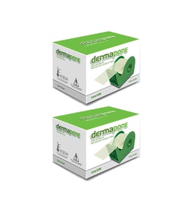 Dermapore Hipoalerjenik Tıbbi Kağıt Flaster 5x5 cm 2 Adet