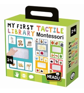 HEADU MY FIRST TACTILE LIBRARY MONTESSORI (2-4 YAŞ)
