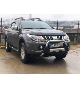 Mitsubishi L200 Uyumlu Ön Tampon Koruma Demiri 2007+ / 2020+ Poliüretan Pwt15 Parça