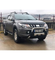 Mitsubishi L200 Uyumlu Ön Tampon Koruma Demiri 2007+ / 2020+ Poliüretan Pwt15 Parça