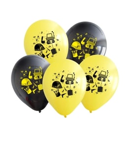 Inşaat Teması Latex Balon 10 Adet