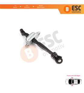 Honda Civic MK10 X 2016-2021 Insight MK3 III ZE4 72380TBAA01 İçin Ön Sağ veya Sol Kapı Gergisi