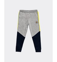Fenerbahçe Orijinal Erkek Çoçuk Tek Alt Eşofman (Gri)