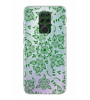 Xiaomi Redmi Note 9  Kamera Korumalı Kapak Nostalji Desen Tasarımlı Şeffaf  Kılıf