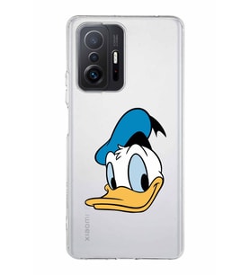 Xiaomi  Mi 11T Pro  Kamera Korumalı Kapak Donald Duck Tasarımlı Şeffaf  Kılıf