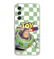 Samsung Galaxy A24 Uyumlu Toy Story Buzz Desenli Şeffaf Telefon Kılıfı