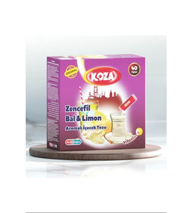 Northcity Koza Tek İçimlik Zencefil Bal Limon Aromalı Toz İçecek 40'lı