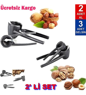 Fındık Ceviz Kıracağı 2 Si Bir Arada Kabuklu Yemiş Kıracağı Ceviz Kıracak 2 Al 3 Gelsin Stoktan
