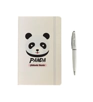 Kişiye Özel Sevdiklerinize En Güzel Hediye Sevimli Panda Defter, Kalem Seti