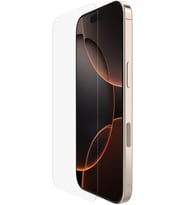Belkin Screenforce Invisiglass Iphone 16 Pro Ekran Koruyucu, Çizilmeye Dayanıklı Darbe Koruması, Kab