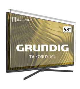 Grundig 58 GGU 8935 B TV EKRAN KORUYUCU - Grundig 58" inç Koruyucu Barcelona 58GGU8935B