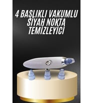 Yeni Nesil Vakumlu Pilli Siyah Nokta Yüz Temizleme 4 Başlıklı - Lisinya