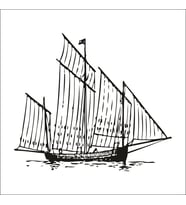 GEMİ FOLYO STİCKER 100cm Uzunluk (Karışık)