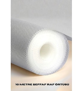 10 Metre Toz Korumalı Kaydırmaz Şeffaf Çekmece Organizeri