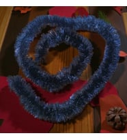 BOYUN SİMİ SİYAH 2 METRE YILBAŞI BOYUN SİMİ YUMUŞAK YILBAŞI SÜS GARLAND