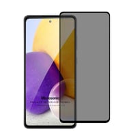 Microsonic Samsung Galaxy A73 5G Privacy 5D Gizlilik Filtreli Cam Ekran Koruyucu Siyah