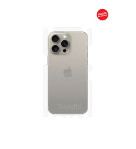 iPhone 15 Pro Max Arka Ve Yan Koruyucu Tpu Film