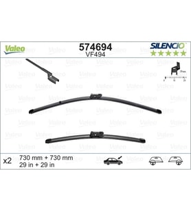 Silecek Süpürgesi Takım Focus Iıı 10-19 Aerotwın A640S (725+725Mm) (Oem No: Bm5Js17528Aa)