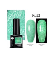 Ur Sugar Reflective Fluorescent Gel 7,5 ml Karanlıkta Parlayan Sımlı Kalıcı Oje R022