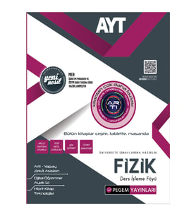 Pegem Akademi Yayıncılık AYT Fizik Ders İşleme Föyü (Çok Renkli)